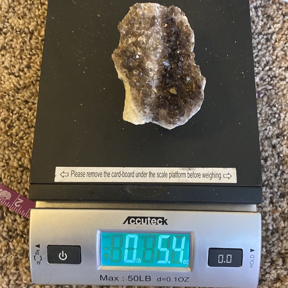 Smokey quartz cluster rock gem - Picture 6 of 6